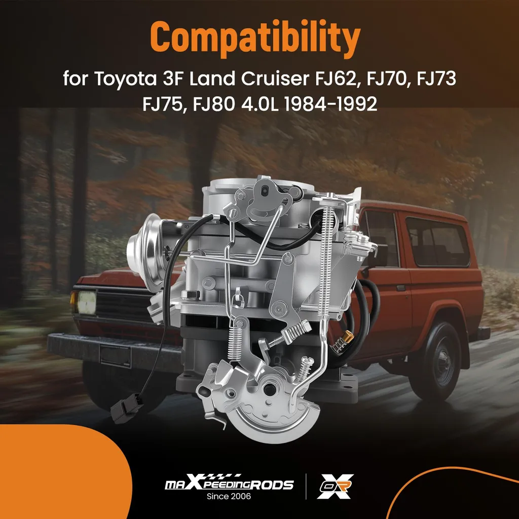 Réparer ralenti Land Cruiser 3F avec ce Carburateur 21100-61300 Neuf