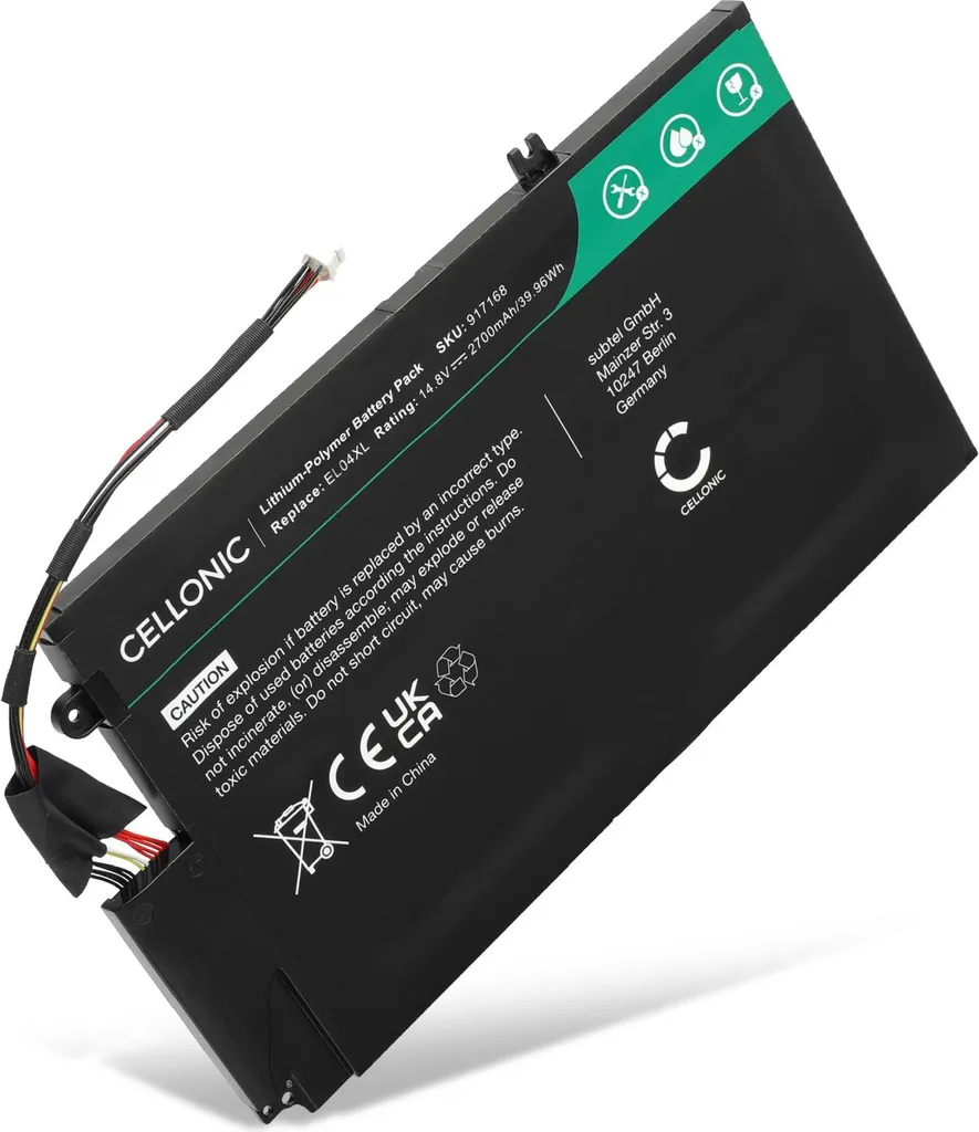 Nuova Vita al tuo HP Envy 4 con Batteria CELLONIC EL04XL 52Wh