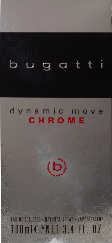 Bugatti Dynamic Move Chrome Eau de Toilette homme 100 ml