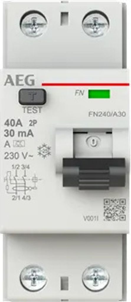 BUSCH JAEGER FI-Schutzschalter FN240/A30 2P Typ A 40A 30mA (2CSF702156R1400)