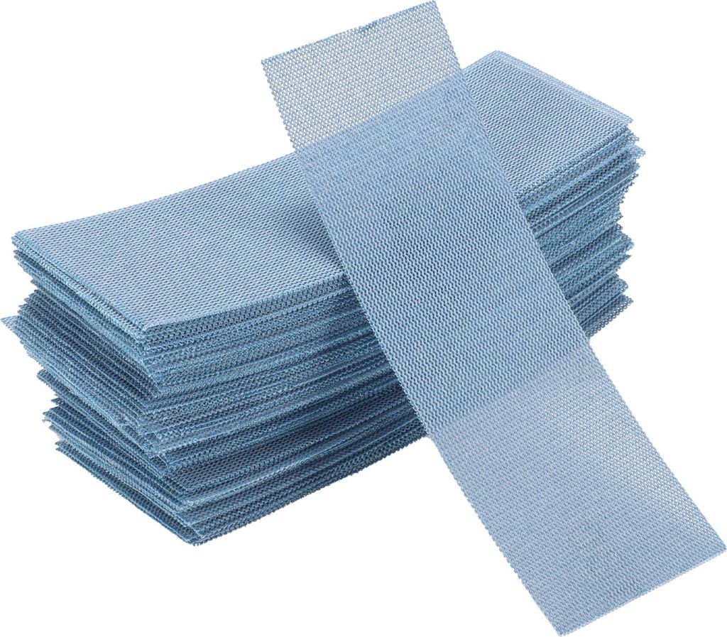 50 Stk. Schleifscheiben Nass Trocken Wasserdicht Klett-Schleifpapier für Holzbearbeitung, Automobil-Restauration 2,76 Zoll x 7,8 Zoll 180 Körnung...