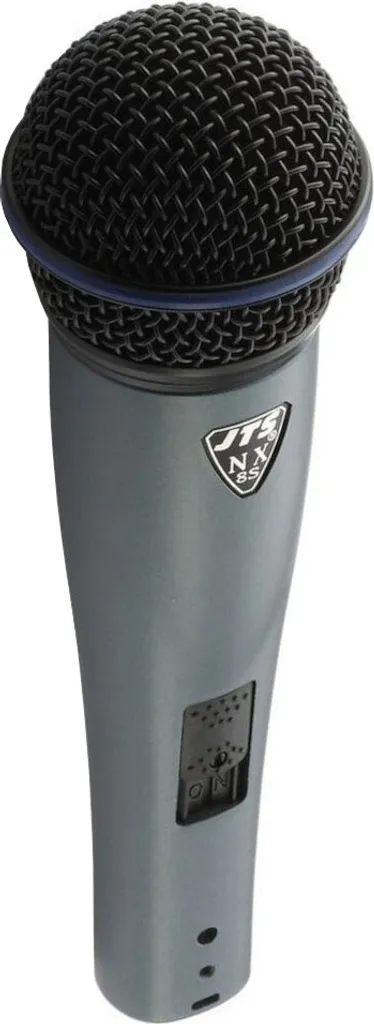 JTS NX-8S Micro de Scène pour Chant et Karaoké avec Commutateur On/Off