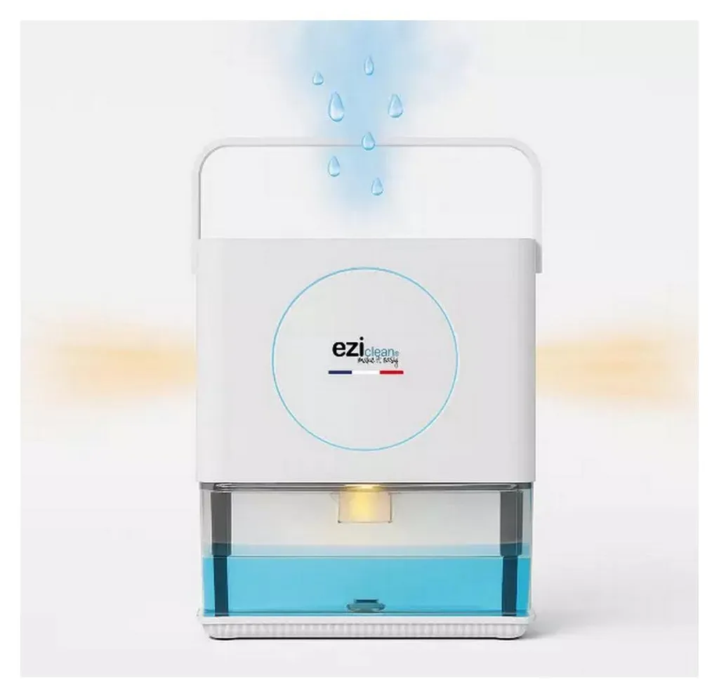 Déshumidificateur d'Air DRYFLOWMAX E.ziclean Compact 0.55L Blanc