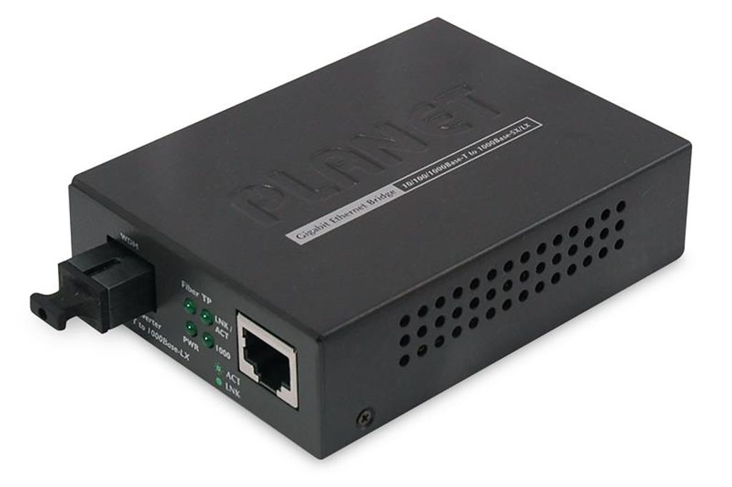 PLANET 10/100/1000Base-T to 1000Base-LX WDM - Tx: 1550) -