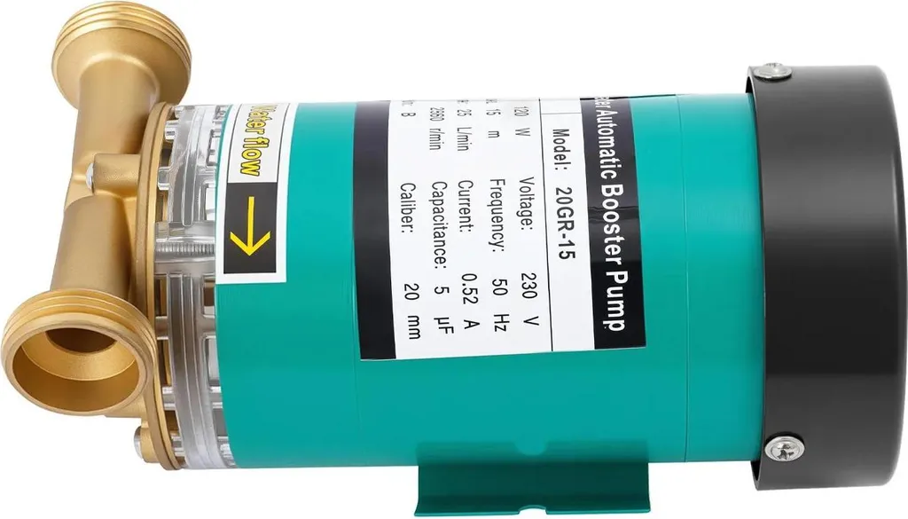 Réparer manque pression eau : Pompe surpression 120W automatique 220V Noir
