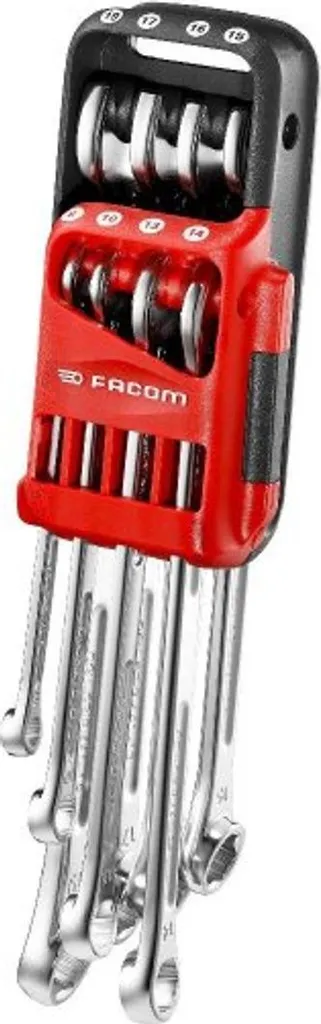 Clés mixtes OVG GRIP FACOM 441.JP8GRPPB avec manche long et étui JP