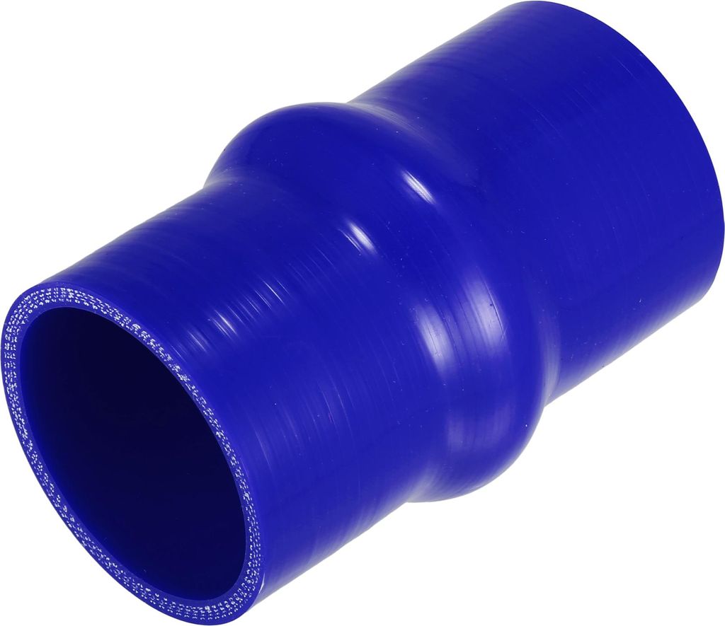 1 Stück 60mm/2,36" 127mm/5,00" Länge blau Autosilikonschlauch Hump Schlauch Kühlmittelschlauch Universal
