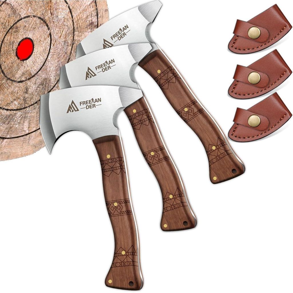 Ensemble de haches Beil, 3 pièces, 20 cm. Hache de camping Image du produit 