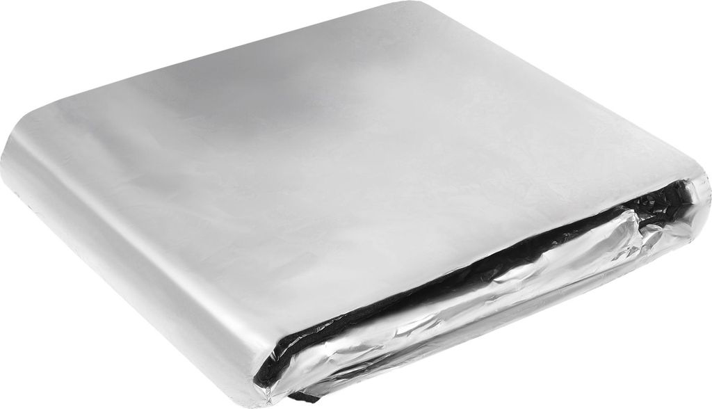 Dämmmatte Auto Aluminium, Schallschutzmatte Isolierung Universal, Schallabsorber Wasserdicht für Autotüren Motorhaube Geschlossener Zellschaum 1...