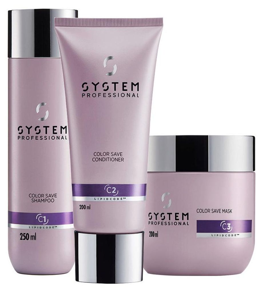 System Professional Color Save 3er Set – C1 Shampoo + C2 Produktbild 