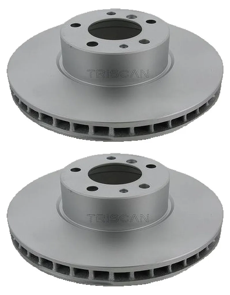 Disques de frein TRISCAN 296 mm contre les vibrations sur BMW Série 1