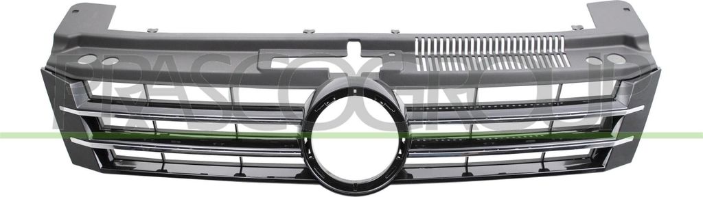 PRASCO VG1012001 Kühlergrill Frontgrill für VW SHARAN (7N1, 7N2) Schwarz