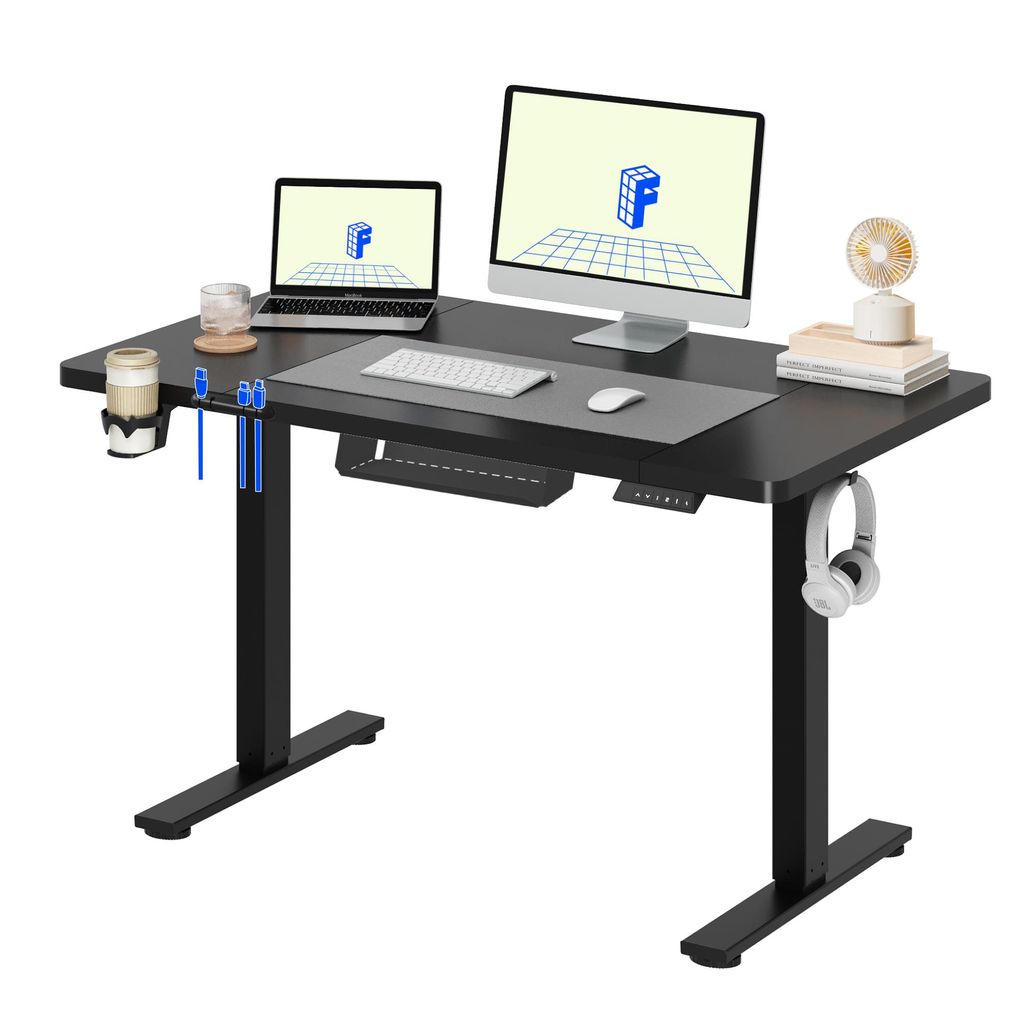 FLEXISPOT QE1 Výškově nastavitelný stůl 120 x 60 cm, deska Obrázek produktu 