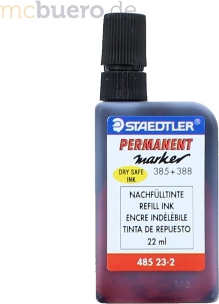 STAEDTLER Nachfülltinte Marker 385/388 rot