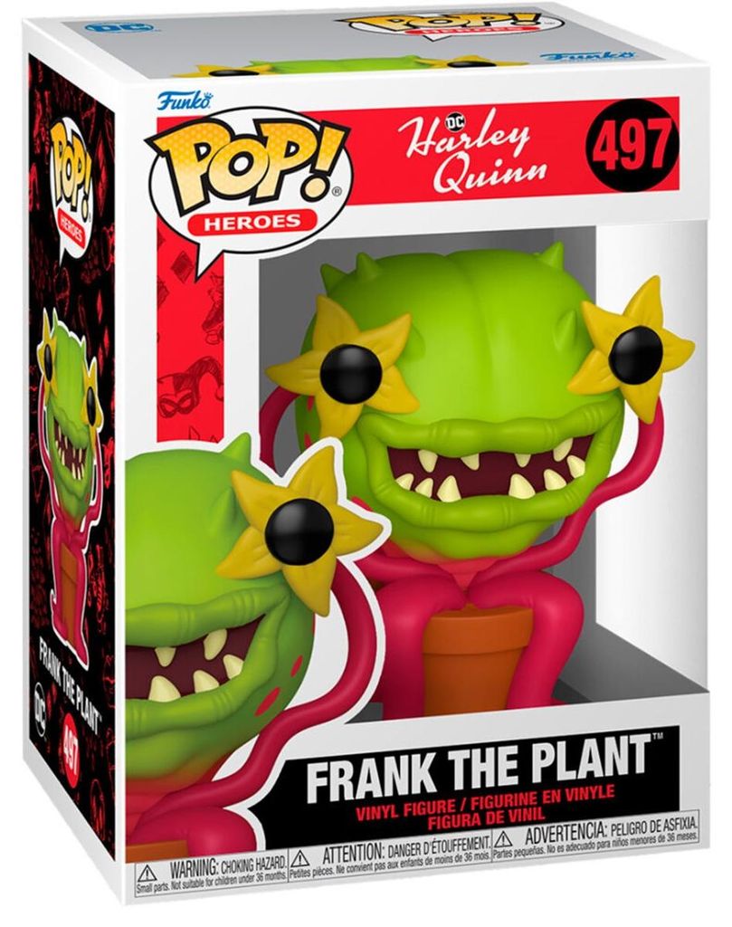 Funko POP! DC Harley Quinn Frank The Plant 497 Zdjęcie produktu 