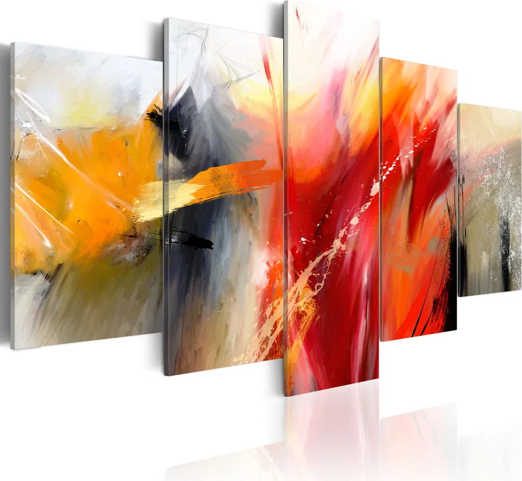 Stampa d'Arte Moderna XXL 200x100 - Quadro Parete 5 Pezzi 0101-57