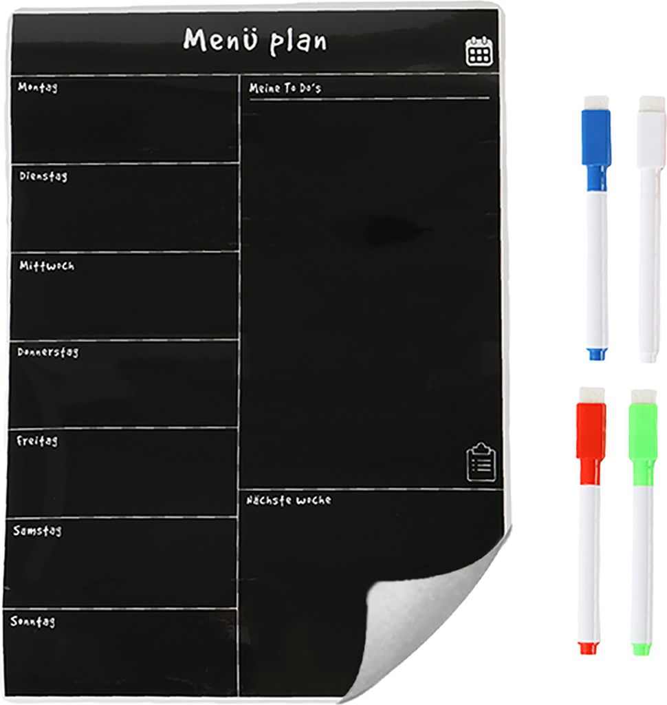 Relaxdays – planer posiłków na cały tydzień, wymiary: 42 x Zdjęcie produktu 