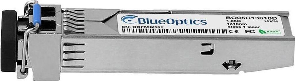BlueOptics TR4000-PI-BO, Faseroptik, 1250 Mbit/s, SFP, LC, LX, 10000 m