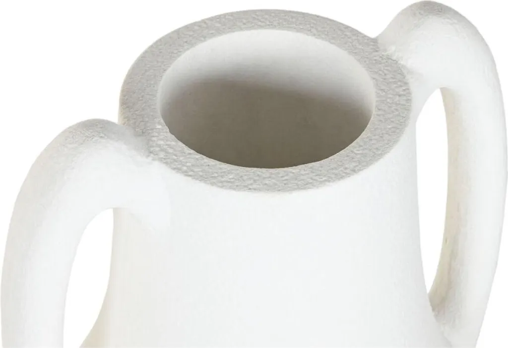 Vase Géant Home ESPRIT Blanc 120 cm en Fibre pour Grandes Compositions