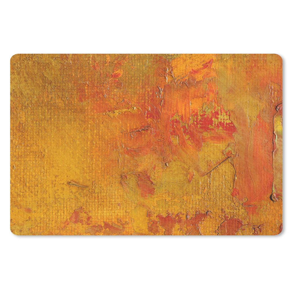 MuchoWow Mauspad Mousepad Ölgemälde Herbstfarben 27x18 cm - Mousepads - Maus Mat - Pad - Mausunterlage - Büroartikel - Desk Matten