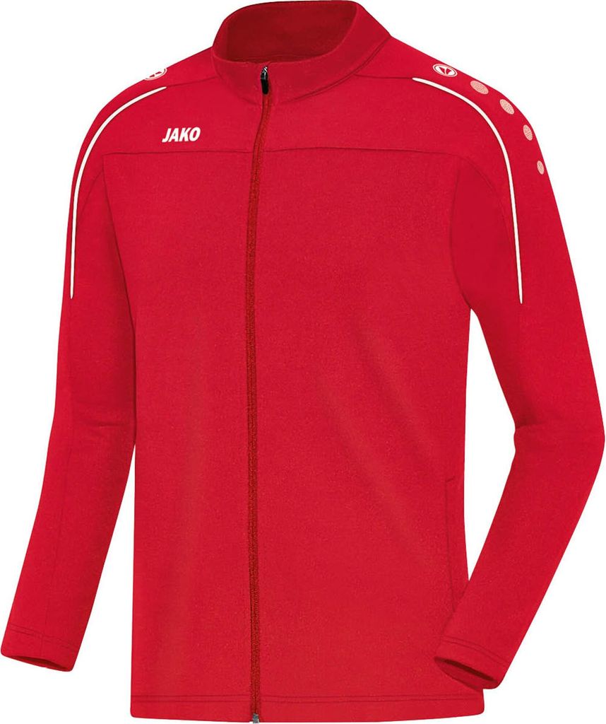 Jako Freizeitjacke Classico - rot, Größe:48