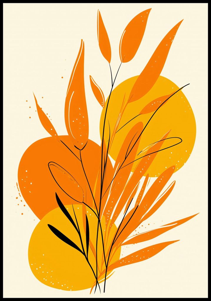 Plakat 68x98cm Sommerliche Vibration