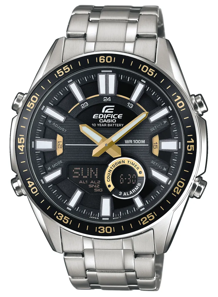 Montre homme Casio Edifice EFV-C100D-1BVEF bracelet acier inoxydable