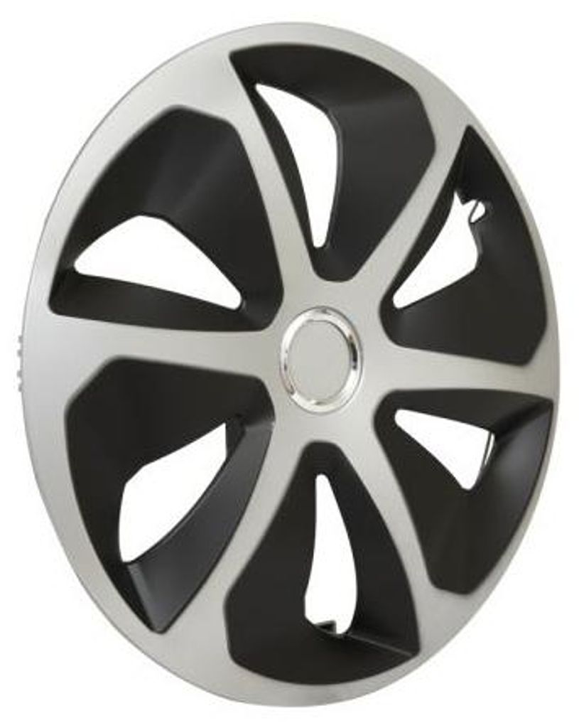 Radabdeckung Roco silber/schwarz 15 Zoll