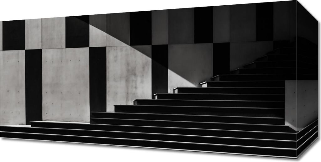 Bild 40x20cm Geometrie in der Architektur