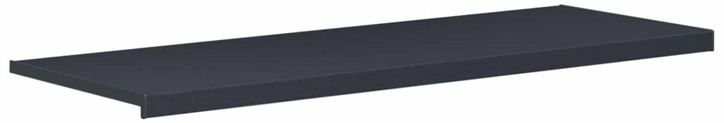 vidaXL Fensterbank Anthrazit mit Holzmaserung 160 x 50 x 4,5 cm PVC