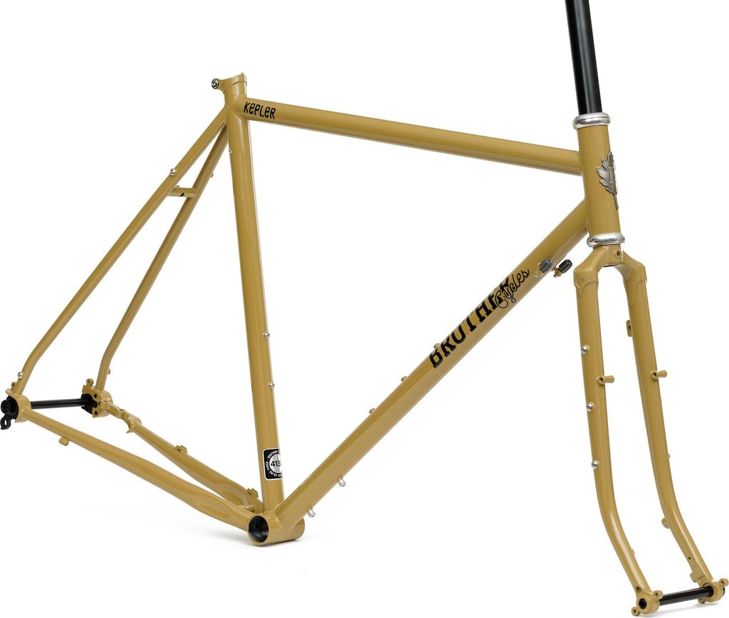 Fahrradrahmen - Brother Frame Kepler - Mellow Yellow - Größe 56 cm - Gelb - Brother Cycles