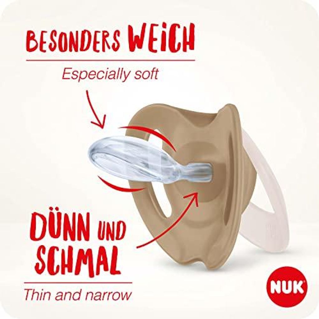 Schnuller 18-36M NUK Star Day & Night BPA-frei Silikon 4 Produktbild 