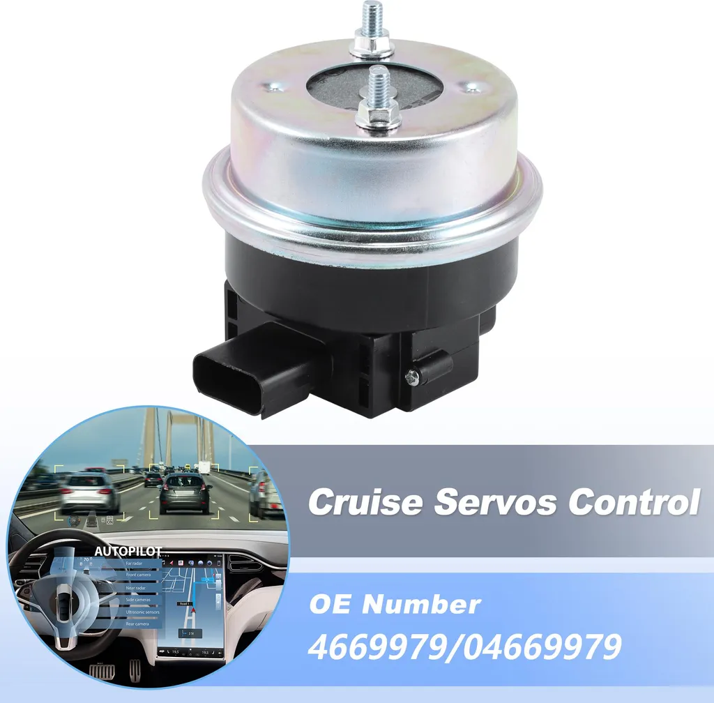 Servo de Régulation Vitesse 12V pour Dodge et Jeep, Montage Facile