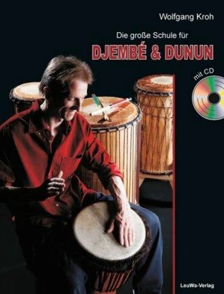 Rythme Djembé et Dunun : Méthode pour Progresser sans Professeur + CD