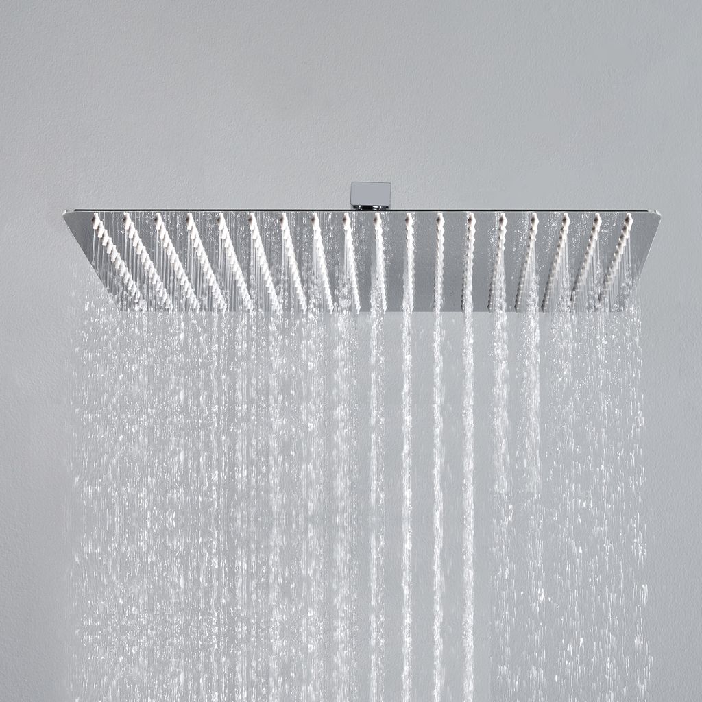 JOHO pflegeleichte Regendusche Duschkopf aus 304 Edelstahl, Produktbild 