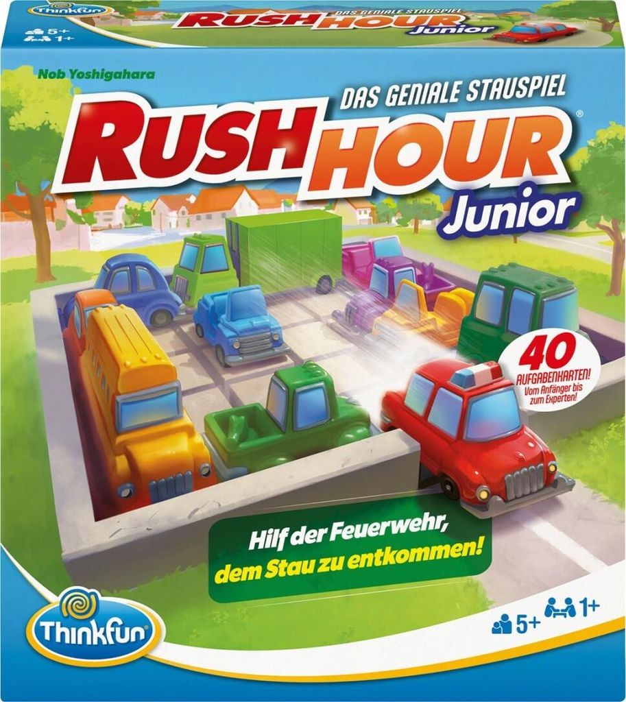 Ravensburger ThinkFun 76603 - Rush Hour Junior - Il noto Immagine del prodotto 
