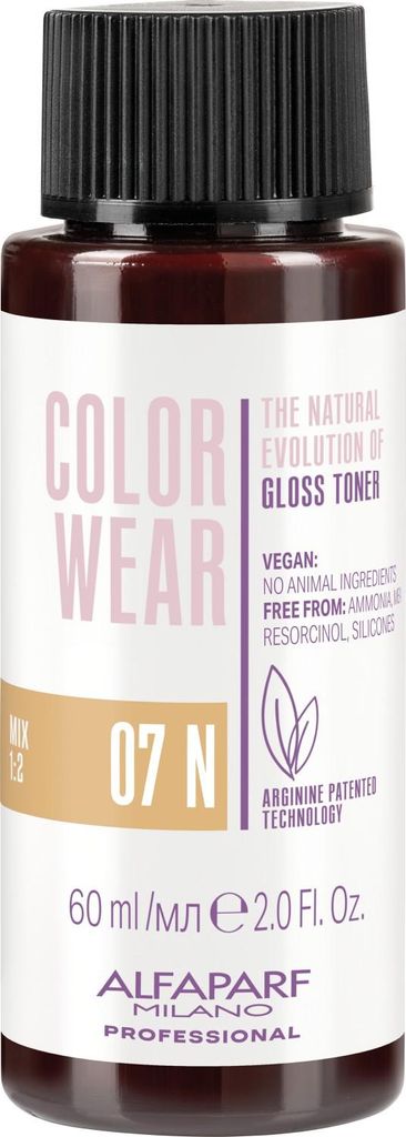 Tonikum s leskem Colour Wear 07N 60 ml Obrázek produktu 