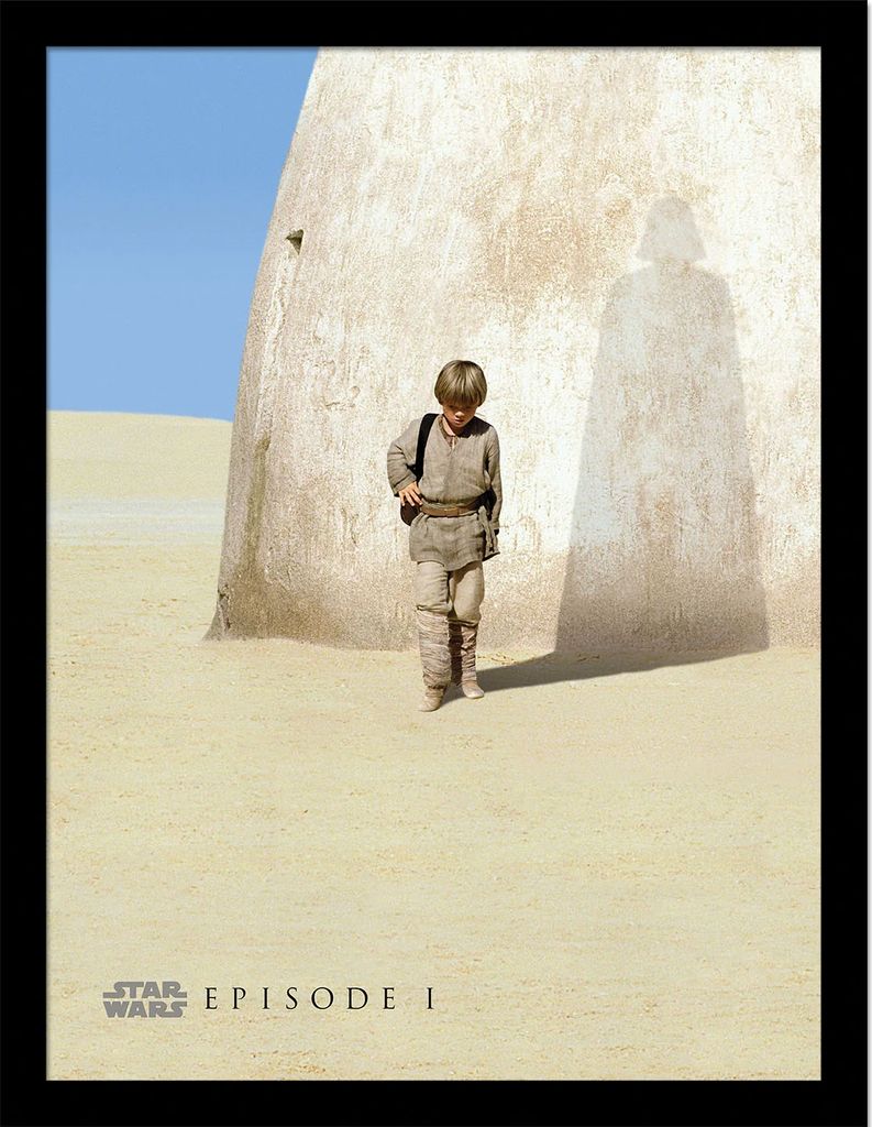 Star Wars - Gerahmtes Poster "Episode I" PM8589 (40 cm x 30 Produktbild 