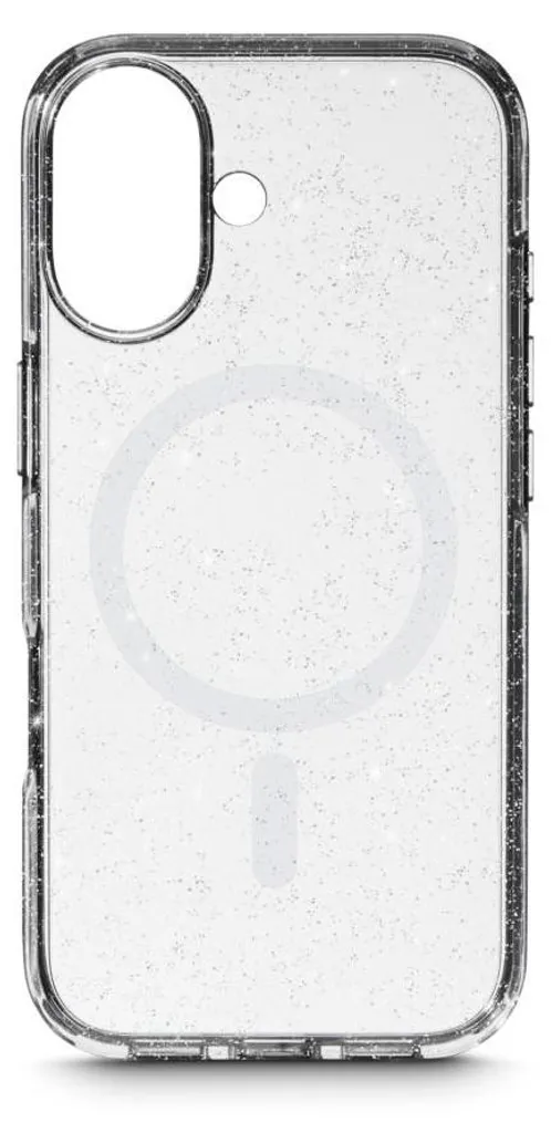 Coque Mag Glitter pour iPhone 17 - Protection Transparente à Paillettes