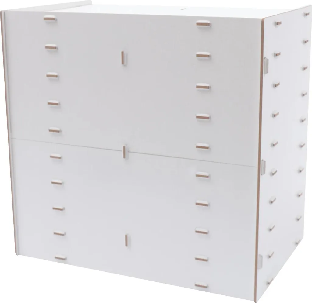 Organiseur bureau vertical 18 cases pour trier dossiers et courriers