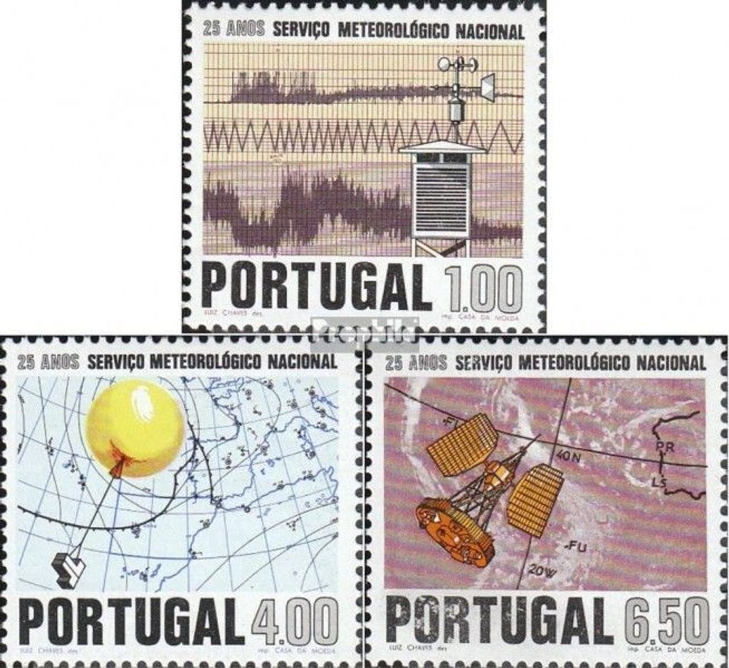 Briefmarken Portugal 1971 Mi 1146-1148 (kompl.Ausg.) Produktbild 