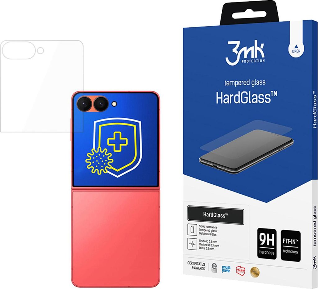 Samsung Galaxy Z Flip 7 5G (Vorderseite) - 3Mk Hartglas