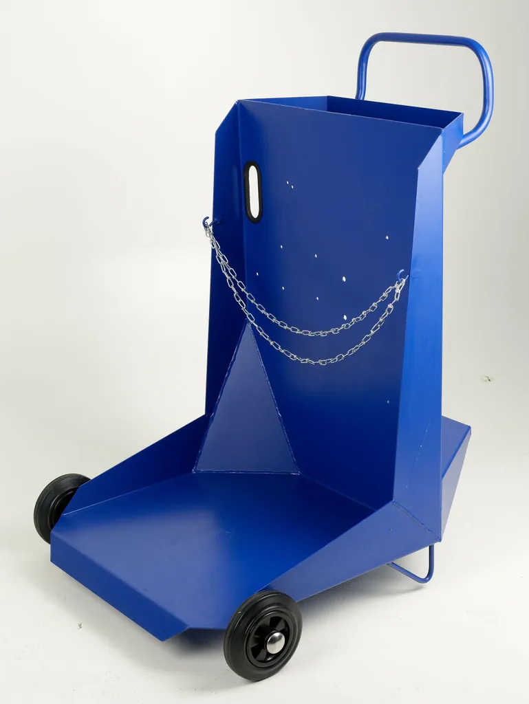 Déplacez vos fûts sans effort avec le chariot Pressol pour 200 kg