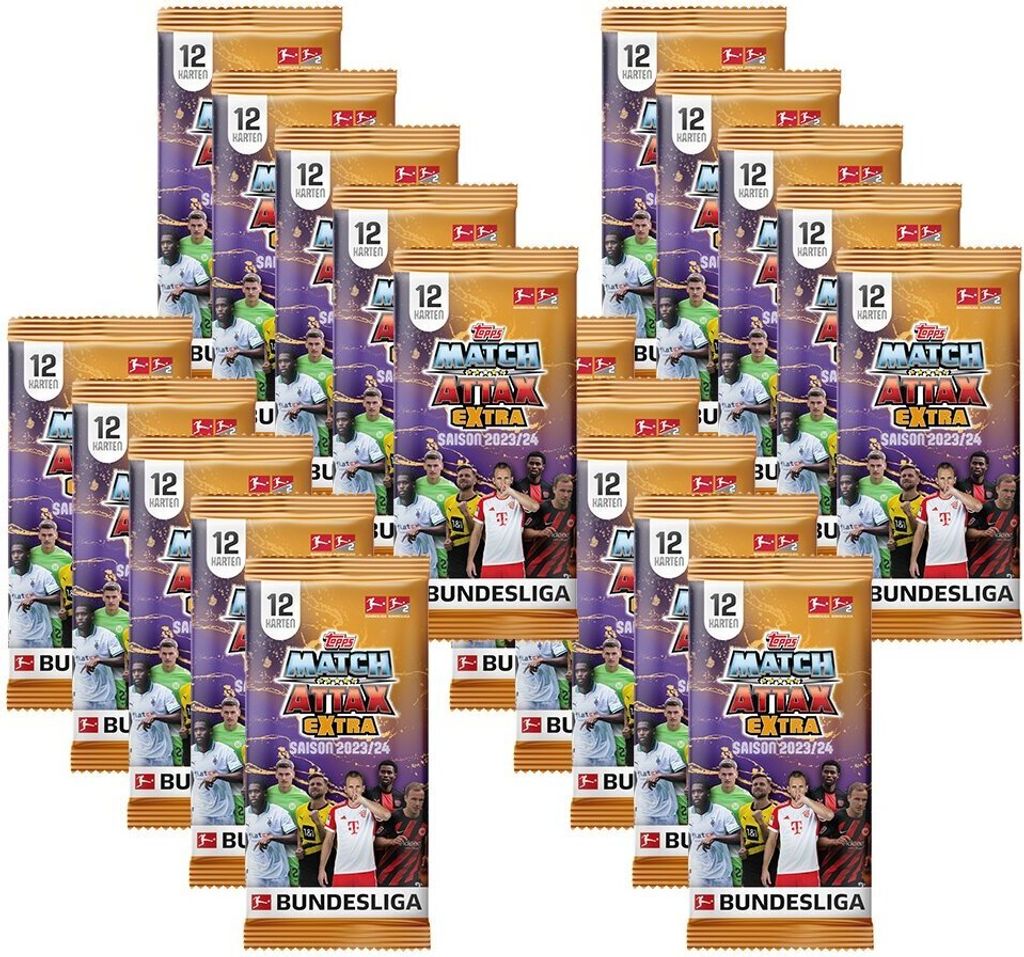 Topps Match Attax EXTRA Bundesliga 2023/24 - 20 Booster