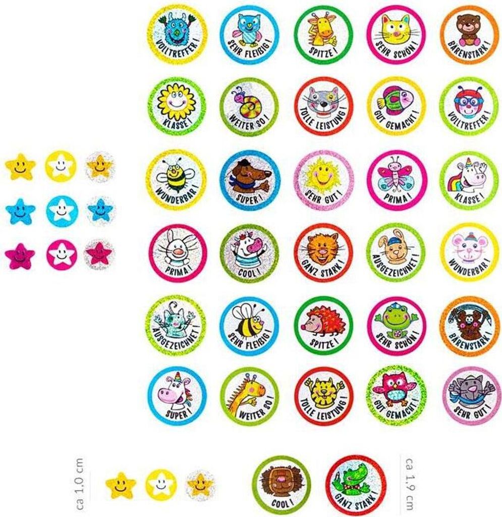Schulsticker Lehrer 320ST. MOTIVATION 953469 Produktbild 
