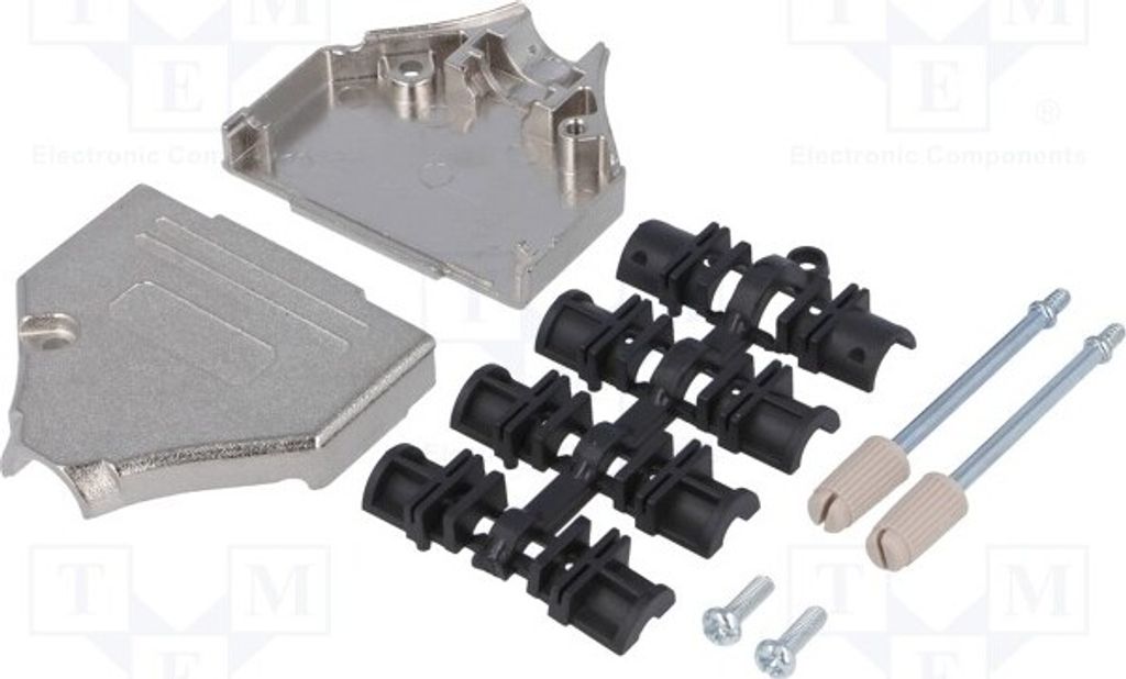 1x Gehäuse: für D-Sub-Steckverbinder D-Sub 25pin,D-Sub HD 44pin MHDTZK25-RA-PC-K