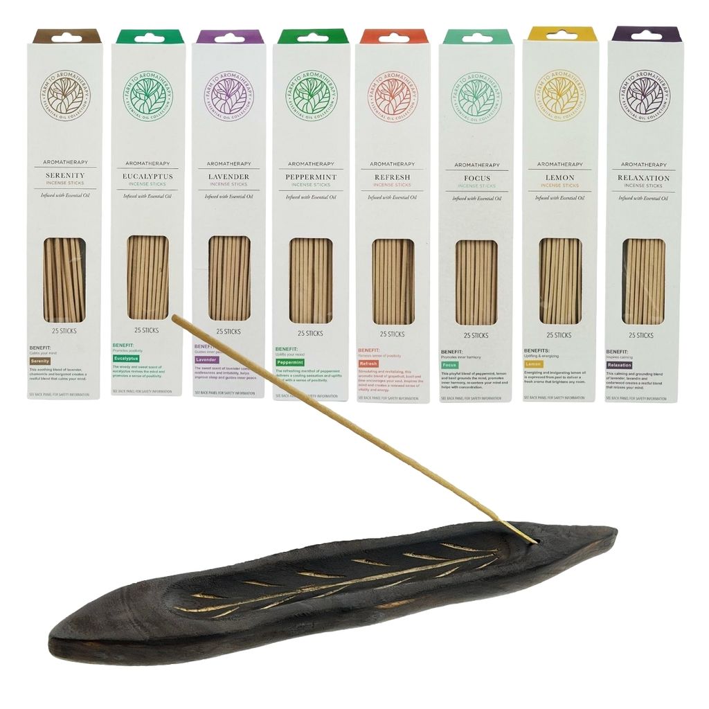 Assortiment 200 pièces d'encens essentiel 8 parfums Image du produit 