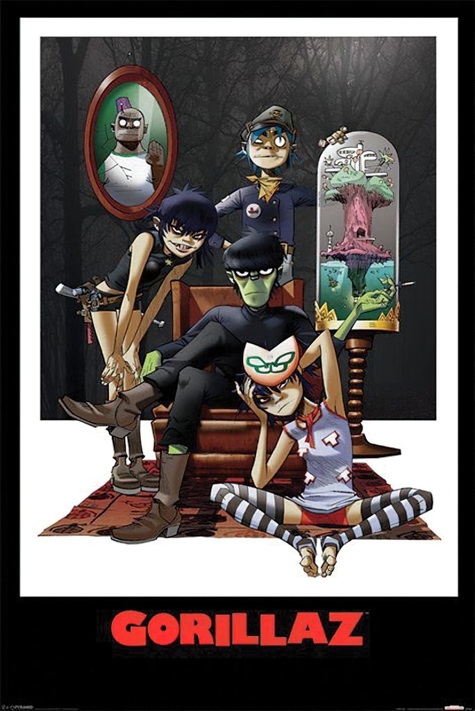 Gorillaz Poster  61 x 91,5 cm Produktbild 