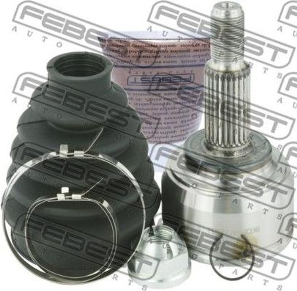 FEBEST 2410-SCENII Gelenksatz, Antriebswelle OE 8200310122 kompatibel mit Scenic, Megane