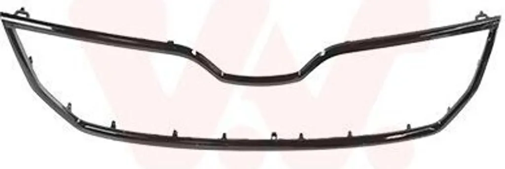Réparer Grille Radiateur Cassée Skoda Fabia NJ3 avec Cadre Noir 7629519